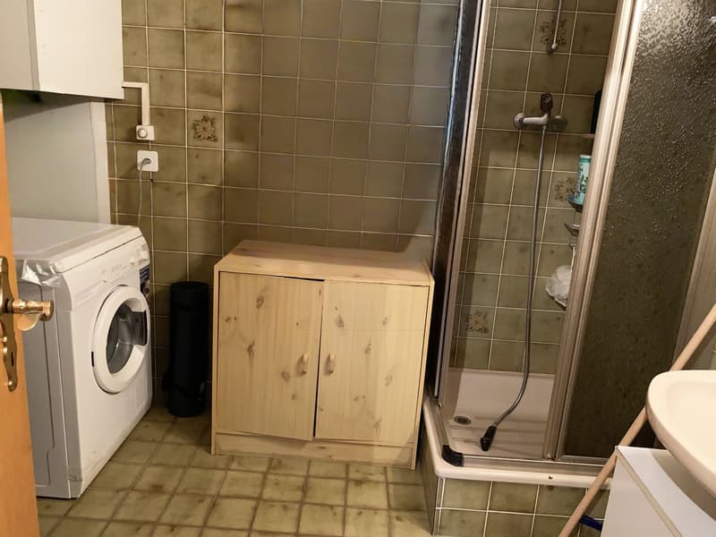 Sierre – Studio con piccolo spazio privato davanti e posto auto incluso all'ingresso della città (7)