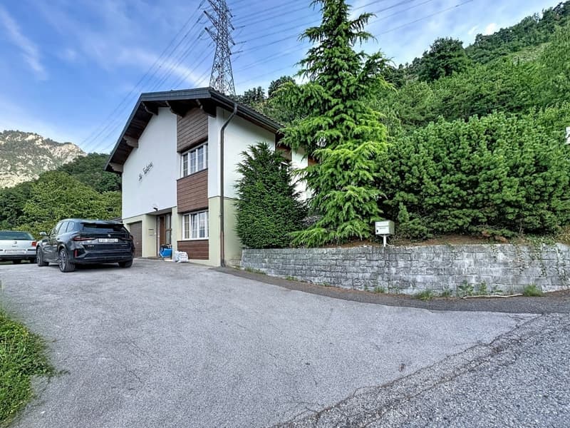 Sion, Villa mit 5.5 Zimmern von 197m2 in den Höhen von Bramois, inmitten der Natur, Garage, überdacht (21)