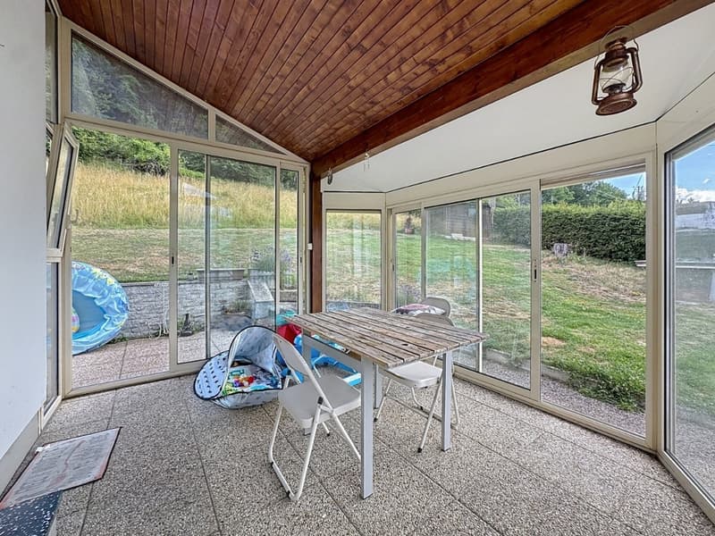 Sion, Villa mit 5.5 Zimmern von 197m2 in den Höhen von Bramois, inmitten der Natur, Garage, überdacht (6)