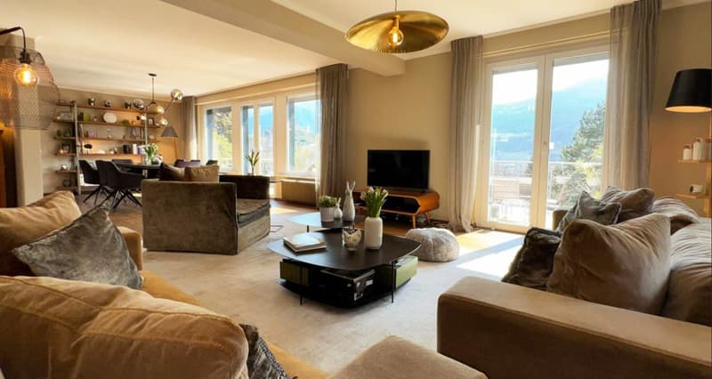 Sion, Villa der Superlative 6,5 Zimmer – Spektakuläre Aussicht, 288 m² Wohnfläche und ruhige Umgebung (8)