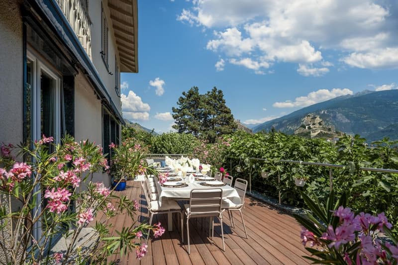Sion, Villa der Superlative 6,5 Zimmer – Spektakuläre Aussicht, 288 m² Wohnfläche und ruhige Umgebung (3)