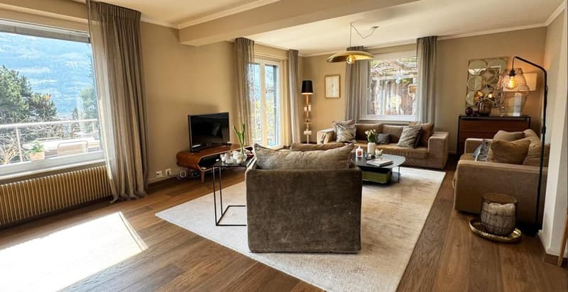 Sion, Villa der Superlative 6,5 Zimmer – Spektakuläre Aussicht, 288 m² Wohnfläche und ruhige Umgebung (9)