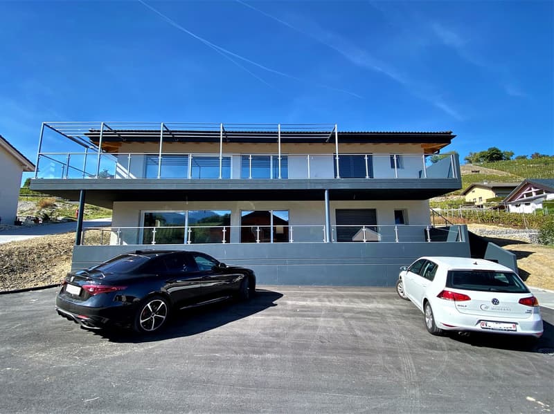 Champlan, appartement en attique de 4.5 pièces avec 3 places de parc extérieures (22)