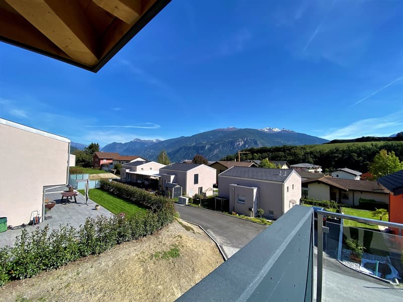 Champlan, appartement en attique de 4.5 pièces avec 3 places de parc extérieures (7)