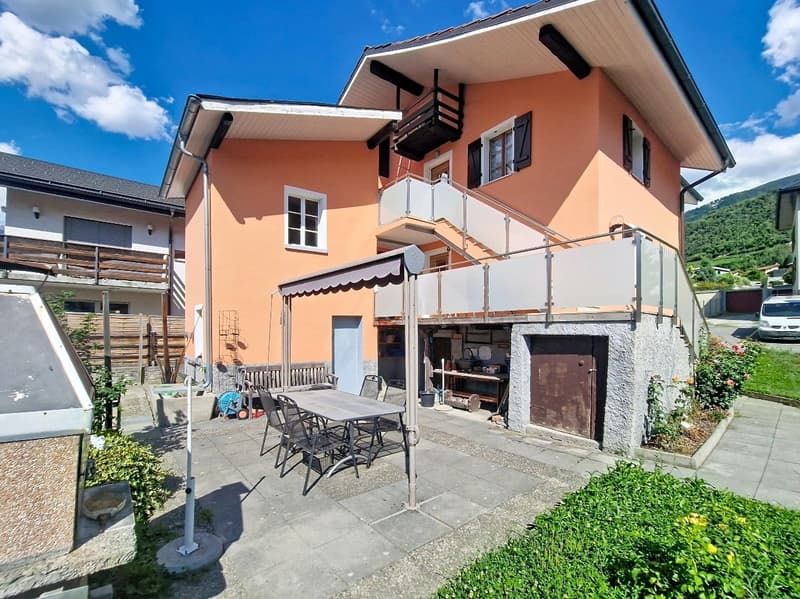 Grône, maison de 4.5 pièces de 151 m2 avec extérieures verdoyant et 2 places de parc (18)