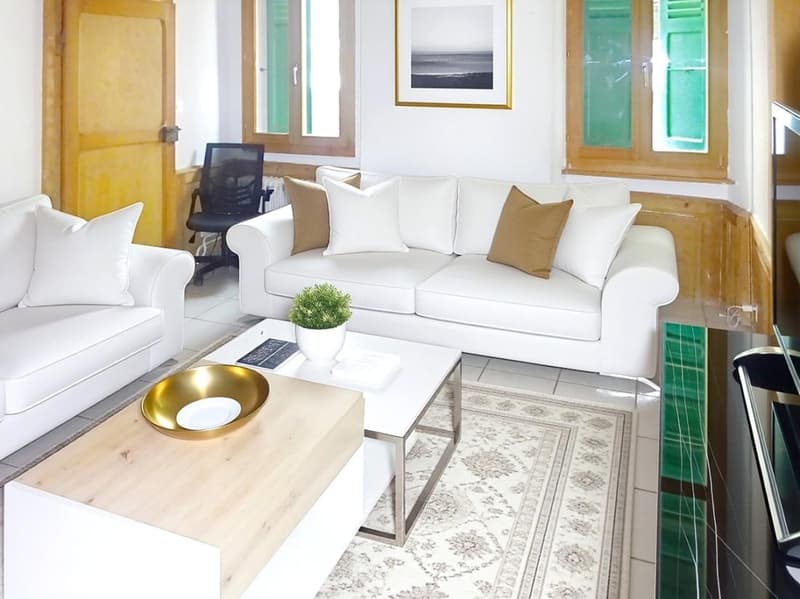 Saxon, lot de 2 immeubles de rendement, 11 appartements, 1 restaurant, 1 commerce, 9 pl. de parc (9)