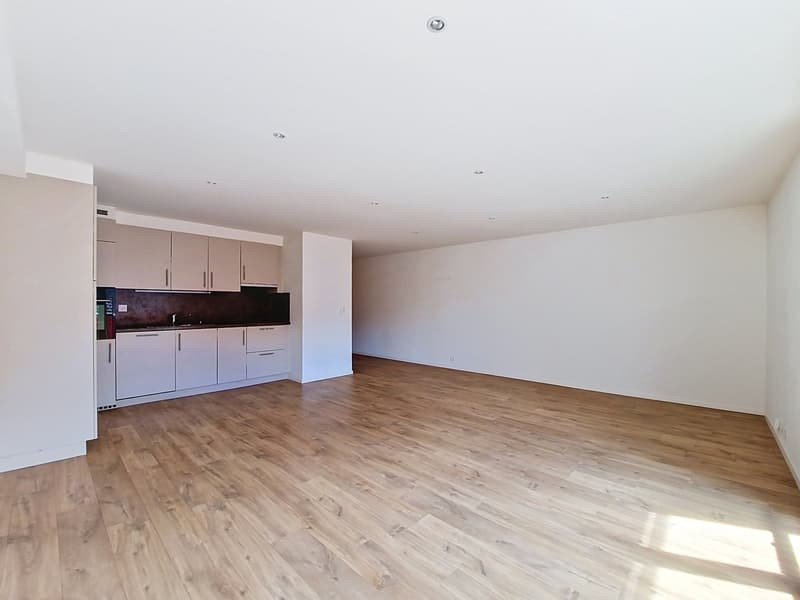 Grône, appartement de 2.5 pièces avec grand balcon et place de parc (6)