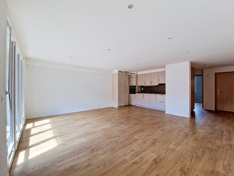 Grône, appartement de 2.5 pièces avec grand balcon et place de parc (4)