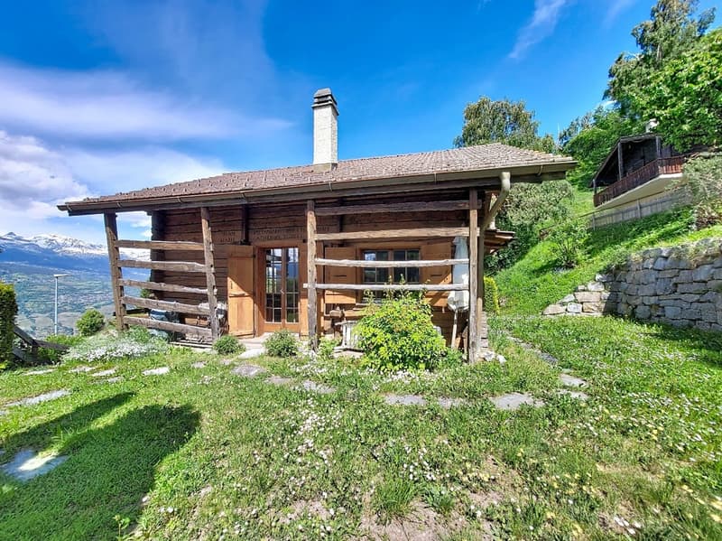 Daillet (Grône), chalet coup de cœur de 99 m² alliant charme et authenticité à 10 minutes de Nax. (18)