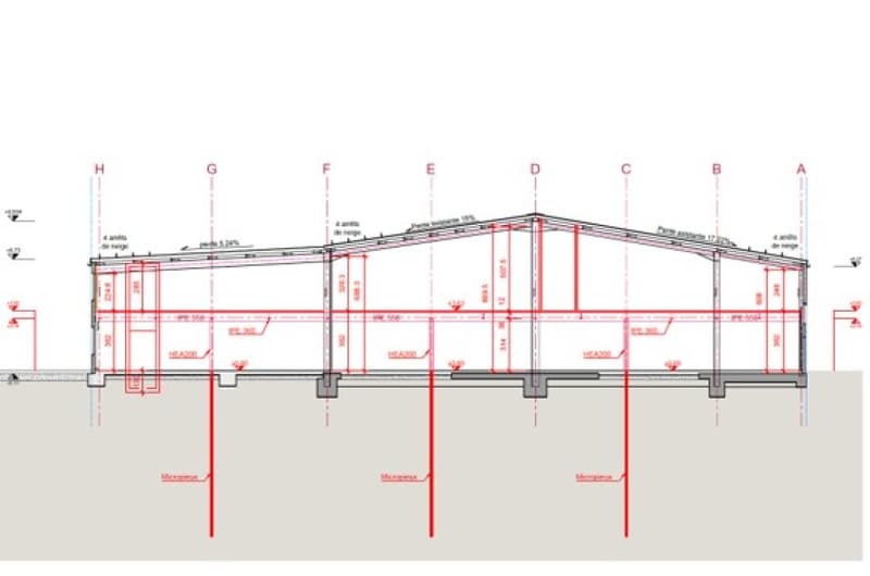 Sion, à louer 1 local de 355.50m2 au rez dans un bâtiment industriel entièrement rénové. (5)