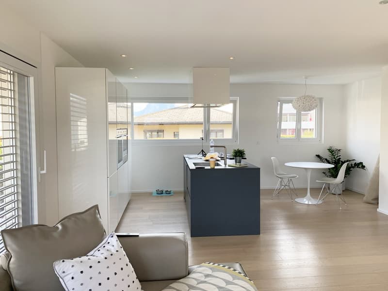 Champlan, appartement de 3.5 pièces au coeur du village avec places de parc (3)