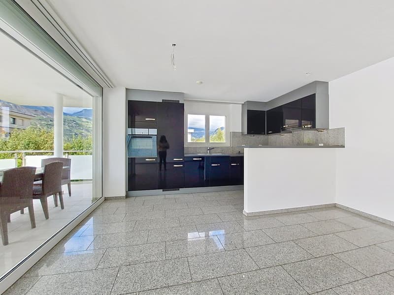 Sion, appartement de 4.5 pièces avec 2 places de parc à Grand-Champsec (4)