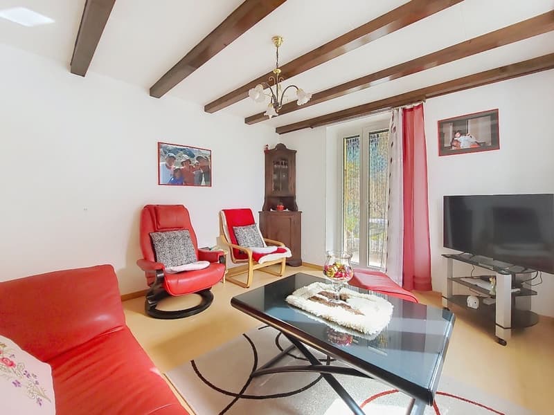 Grône, Pramagnon, parcelle de 1'567 m2 avec charmante maison familiale et une grange sans vis-à-vis (3)