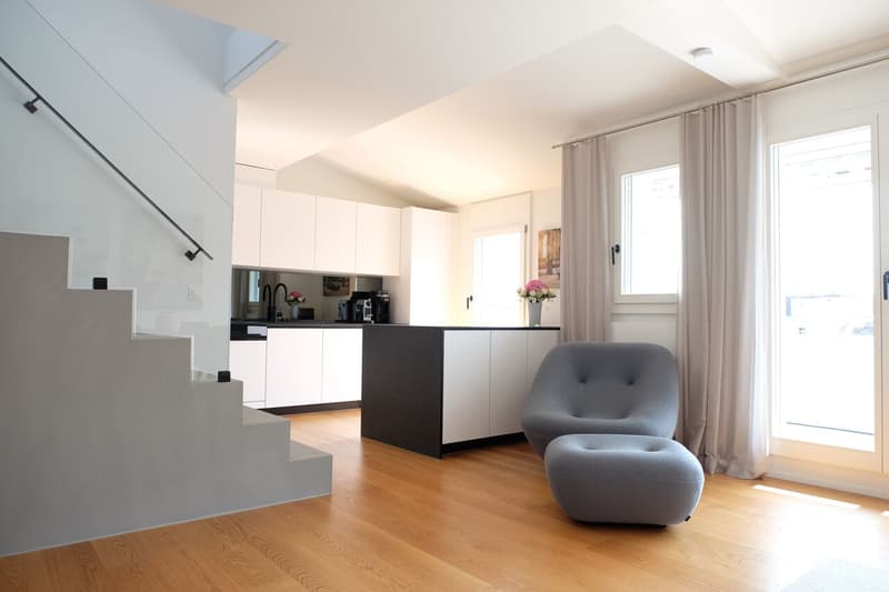 Sanierte moderne stilvolle Maisonettewohnung im Herzen des St. Johann (1)