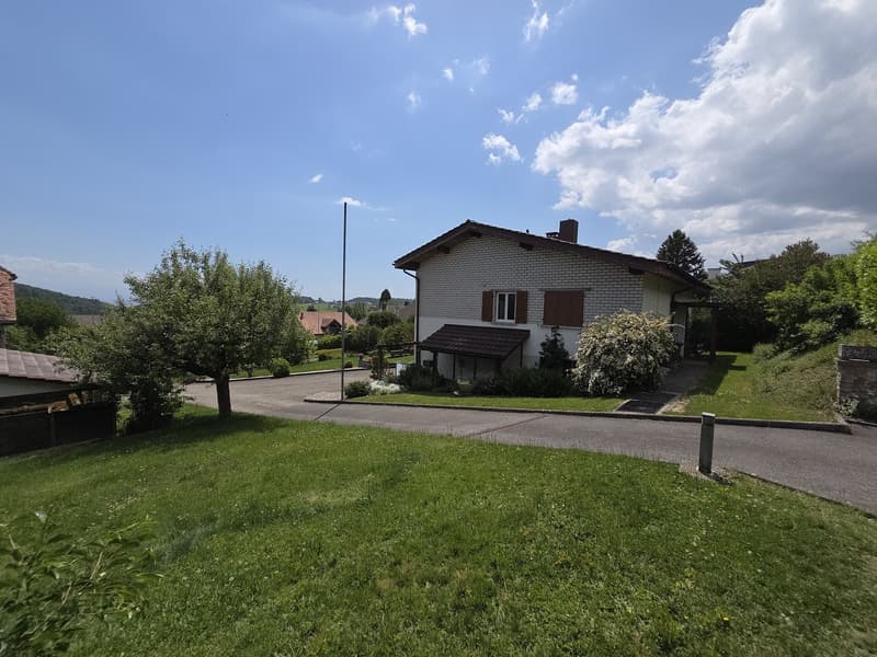 Haus mit 2 Apartments und atemberaubendem Blick auf die Alpen (2)