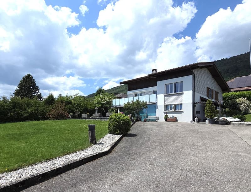 Haus mit 2 Apartments und atemberaubendem Blick auf die Alpen (4)