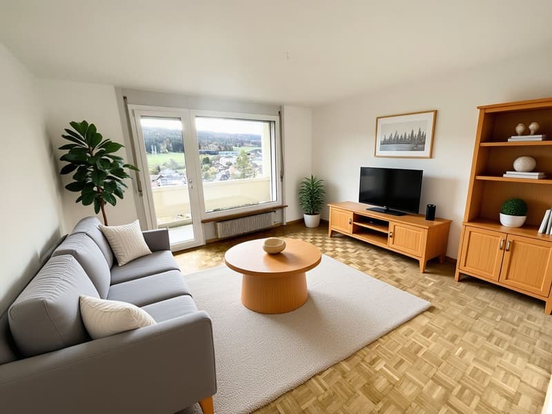 Charming 3.5-room apartment with balcony (2)