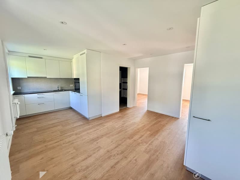 Prachtvolle 2.5-Zimmer-Wohnung komplett renoviert - modernes Ambiente mit freier Sicht (4)