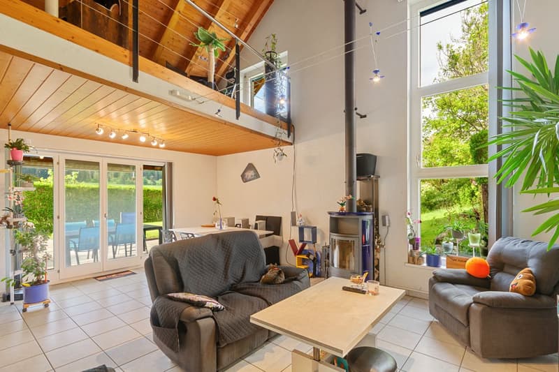 Charming individual house with large garden and open view (8)