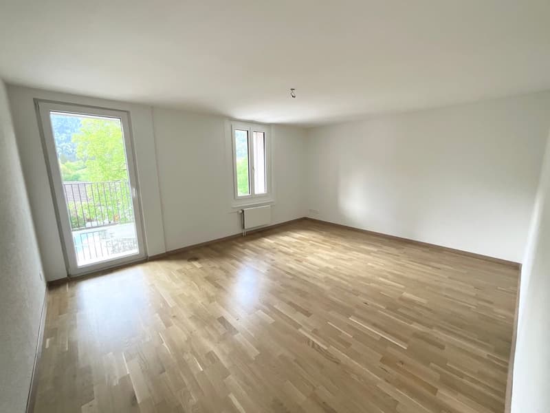 Bello appartamento luminoso di 3 locali con balcone e vista libera (2)