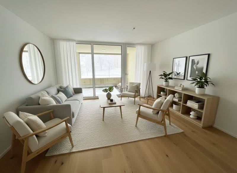 Appartamenti nuovi di 2.5 locali con loggia - Comfort moderno, sostenibilità e qualità della vita nel cuore del villaggio (2)
