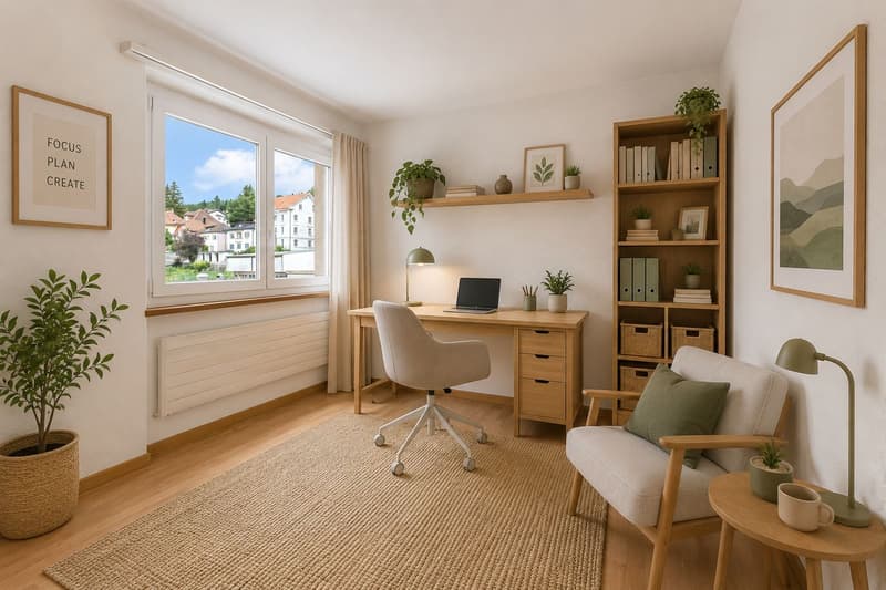 Appartement lumineux de 4.5 pièces au coeur de Tramelan, avec deux balcons et une vue dégagée (2)