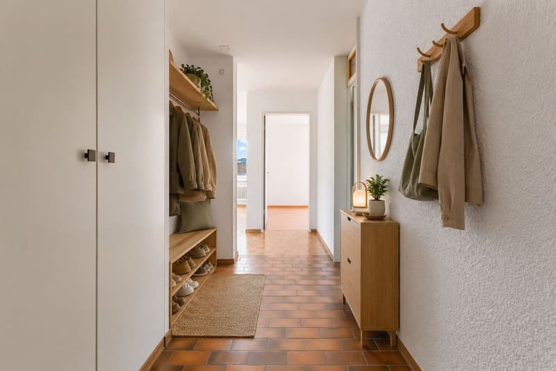 Appartement lumineux de 4.5 pièces au coeur de Tramelan, avec deux balcons et une vue dégagée (5)