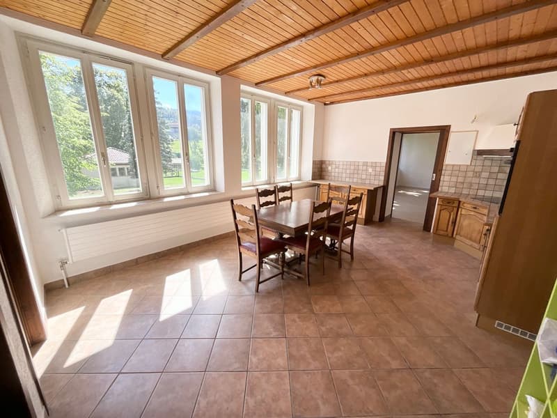 Appartement lumineux au rez-de-chaussée - beaux volumes et espaces polyvalents (1)