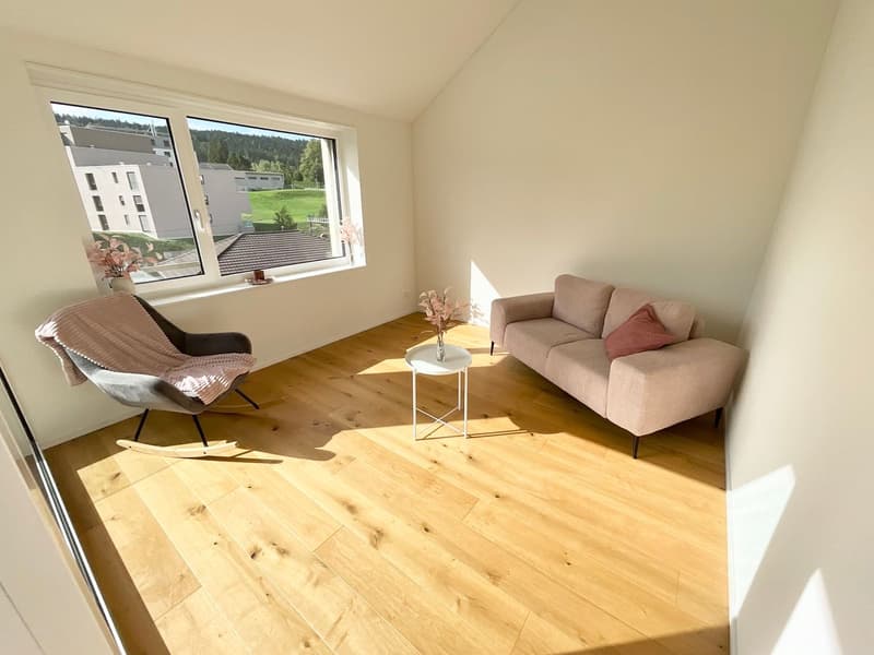 Appartements neufs de 3.5 pièces avec loggia - Immeuble moderne et écologique au coeur du village (2)