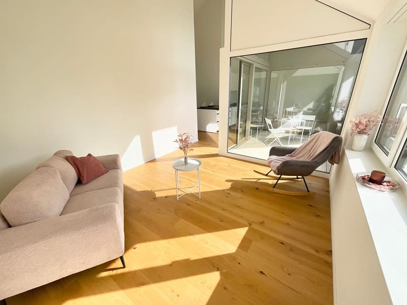 Appartements neufs de 3.5 pièces avec loggia - Immeuble moderne et écologique au coeur du village (3)