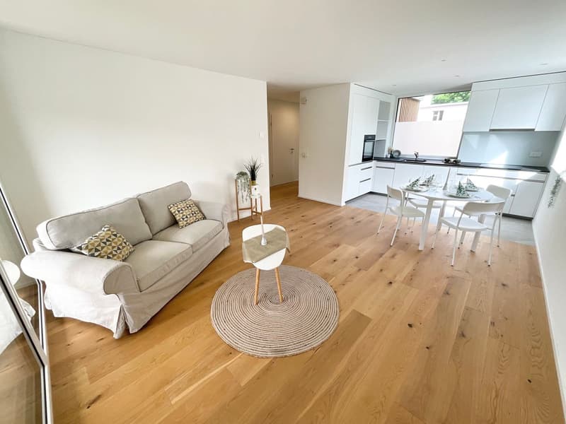 Appartements neufs de 2.5 pièces avec Loggia - Confort moderne, durabilité et qualité de vie au coeur du village (1)