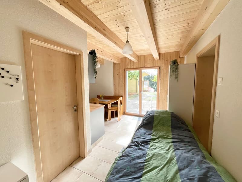 Studio meublé avec terrasse et vue dégagée (3)