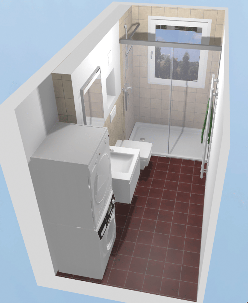 Ansicht Badezimmer