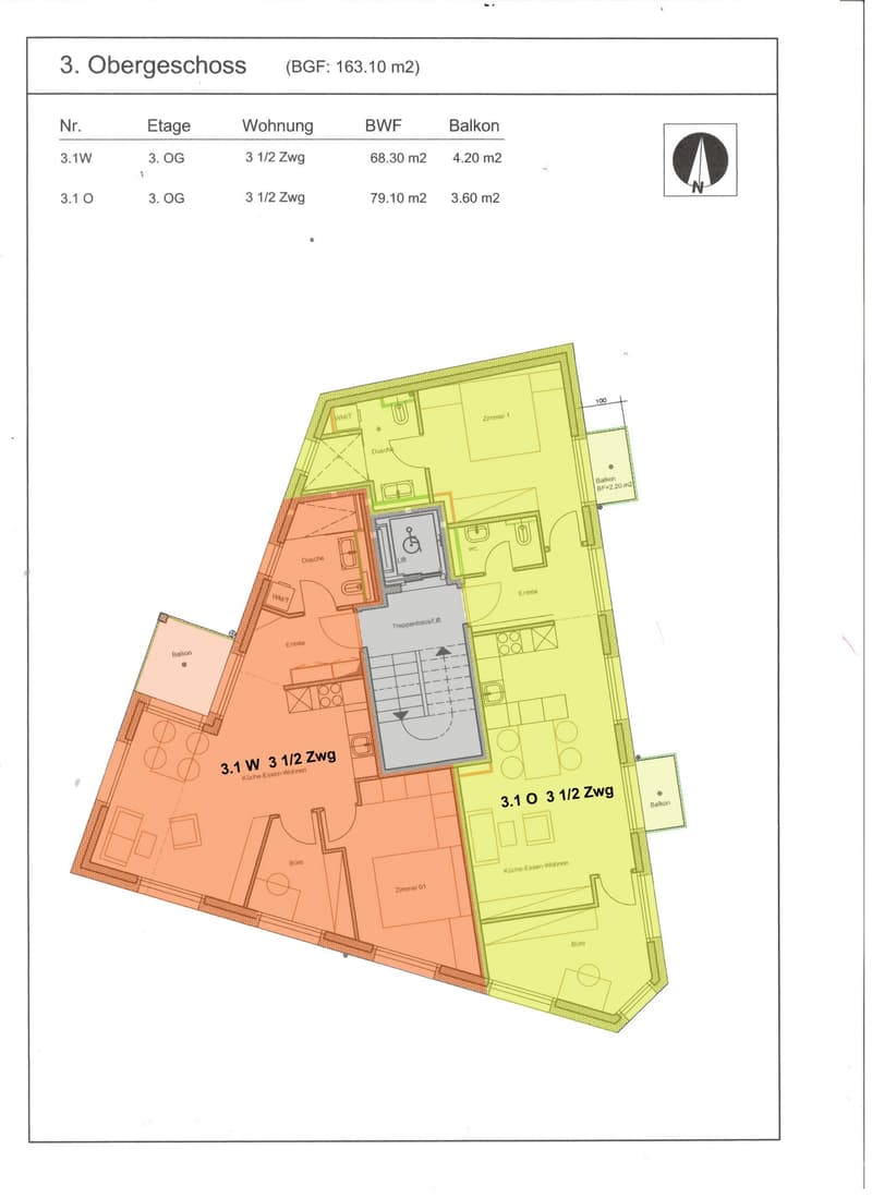 3.5 Zi-Wohnung in Brig-Glis / Neubau (2)