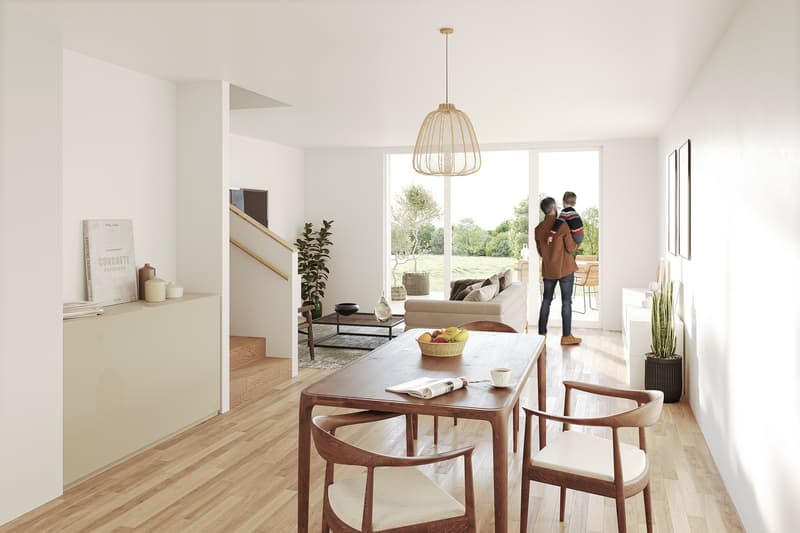 Dream Semi-Detached House between City and Nature – Project «Nusshain» Kleinguschelmuth (4)