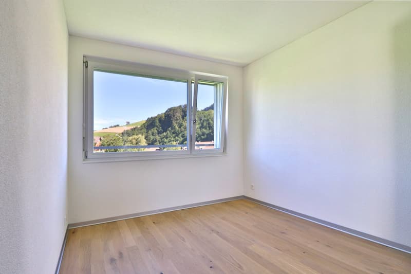 Moderne Attikawohnungen mit Panoramablick in Biglen (7)
