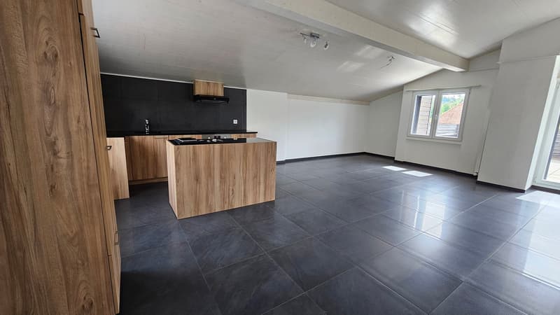 Très bel attique de 3,5 pièces avec grande terrasse (4)