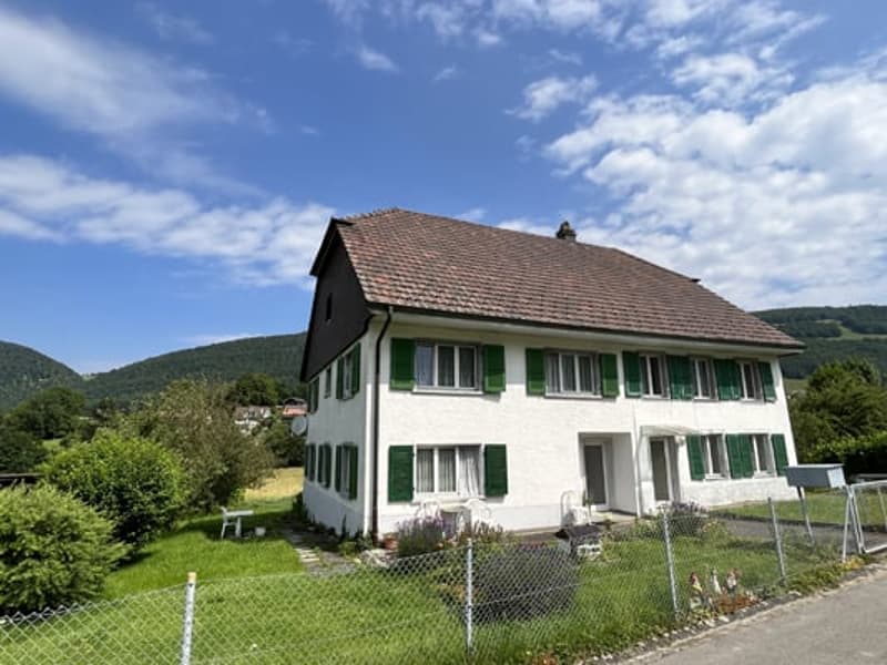 Large building comprising 2 apartments with 5.5 rooms (6)