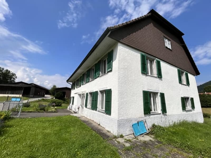 Large building comprising 2 apartments with 5.5 rooms (3)