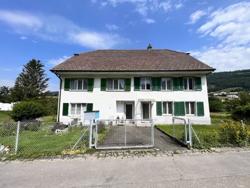 Large building comprising 2 apartments with 5.5 rooms (2)