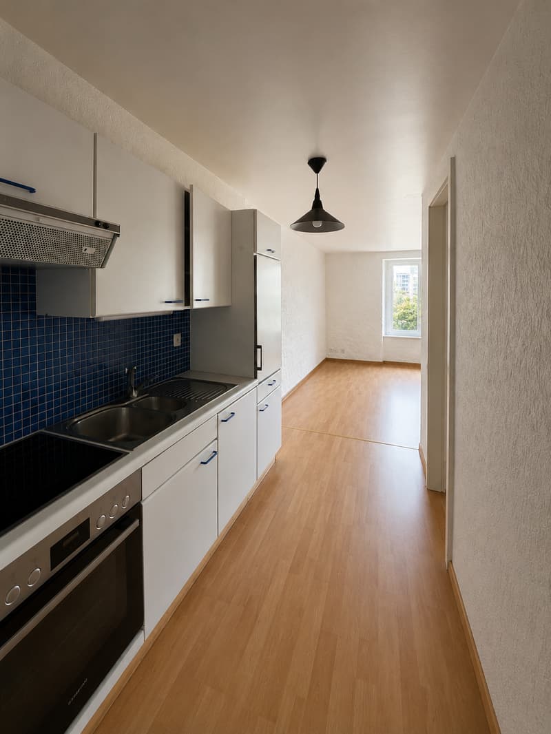 Incantevole appartamento di 2.5 locali di 40m2 al 2° piano nel cuore della vecchia città in un quartiere tranquillo (1)