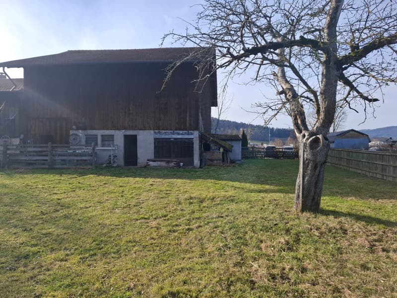 Large building plot with old barn, free of leasehold (3)