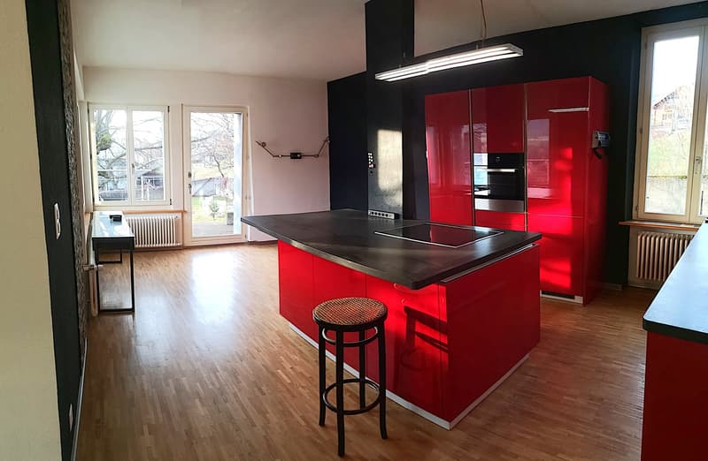 Bella casa unifamiliare o multifamiliare con garage, posti auto, terrazze, giardino (18)