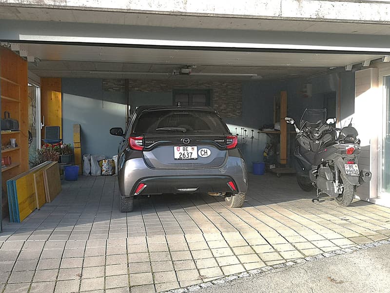 Bella casa unifamiliare o multifamiliare con garage, posti auto, terrazze, giardino (6)