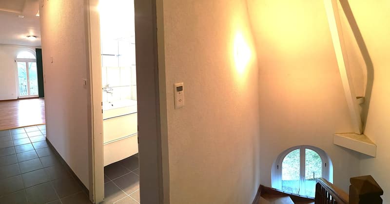 Bella casa unifamiliare o multifamiliare con garage, posti auto, terrazze, giardino (37)