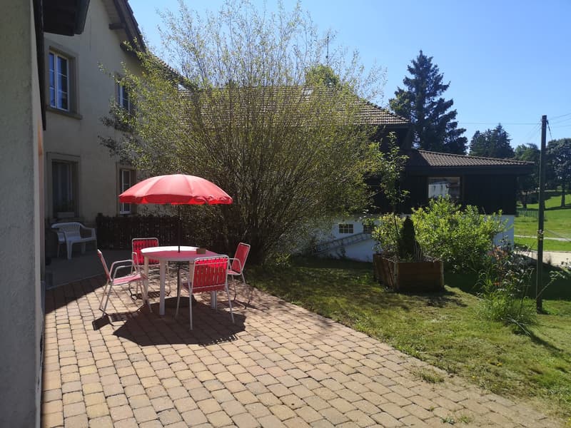 Grande casa familiare con 8,5 locali a Lajoux, possibilità di gestione di camere per gli ospiti (9)