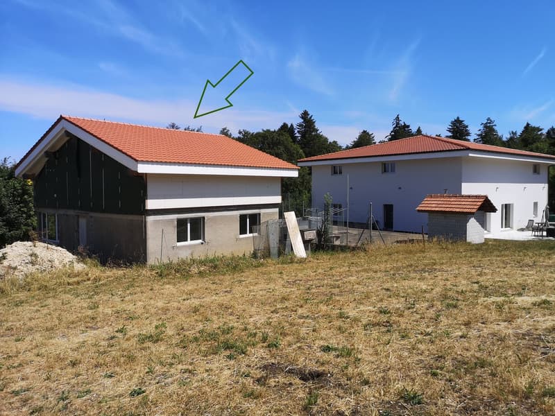 Maison de 4.5pces + mezzanine en périphérie de Saignelégier, sera vendue complètement rénovée (6)