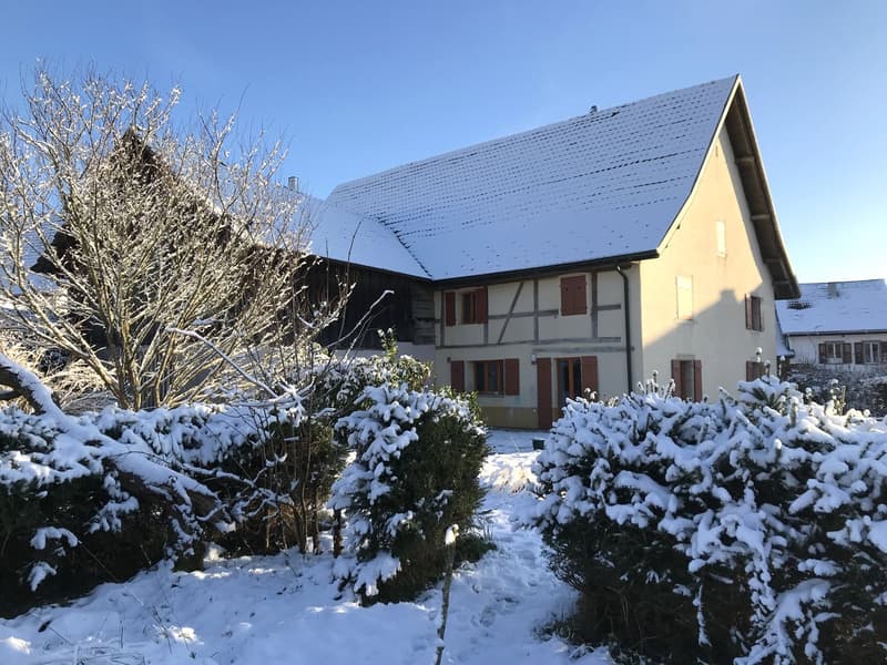 Spacieuse maison avec jardin, garage, grange / Geräumiges Haus mit Garten, Garage, Scheune (2)