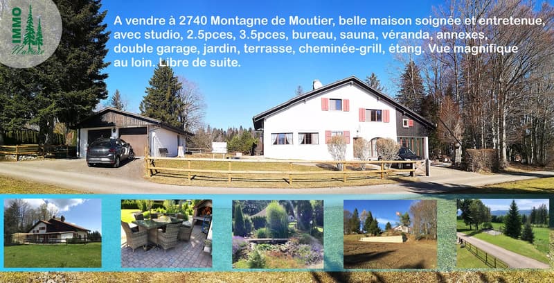 Magnifique maison individuelle de 7 pièces à la Montagne de Moutier (1130m) (1)