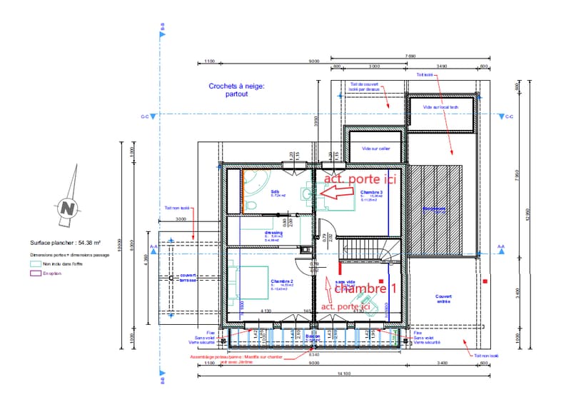 Maison moderne en madrier massif, maison sur parcelle 1288, libre de suite (27)